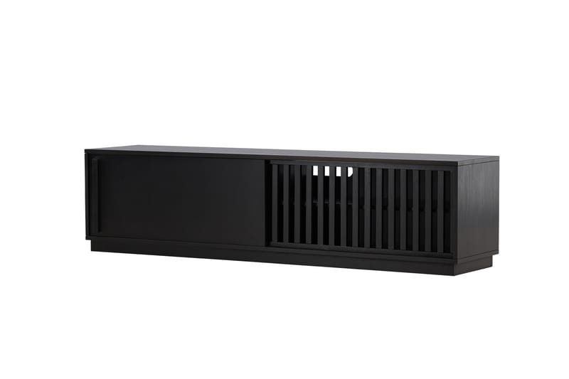 Lugo Tv-bord 180x40 cm - Sort - Møbler - TV borde & mediemøbler - TV-borde