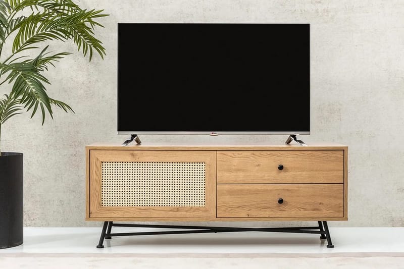 Makwana TV-Bord 140 cm - Nature - Møbler - TV borde & mediemøbler - TV-borde