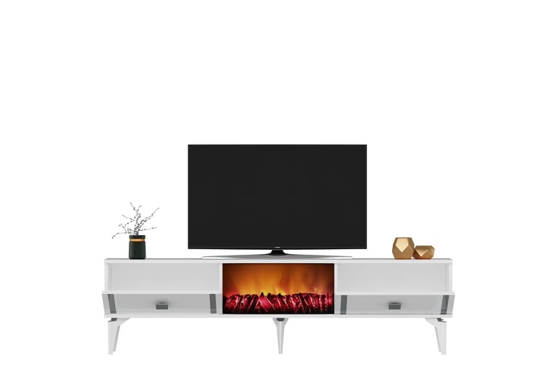 Male TV-Bord 150 cm - Sølv - Møbler - TV borde & mediemøbler - TV-borde