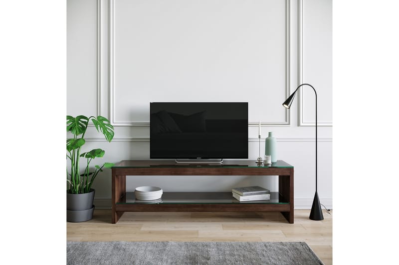 Malmby TV-Bord 140 cm - Brun - Møbler - TV borde & mediemøbler - TV-borde