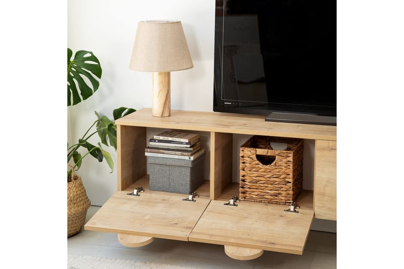 Malpani TV-Bord 180 cm - Oak - Møbler - TV borde & mediemøbler - TV-borde