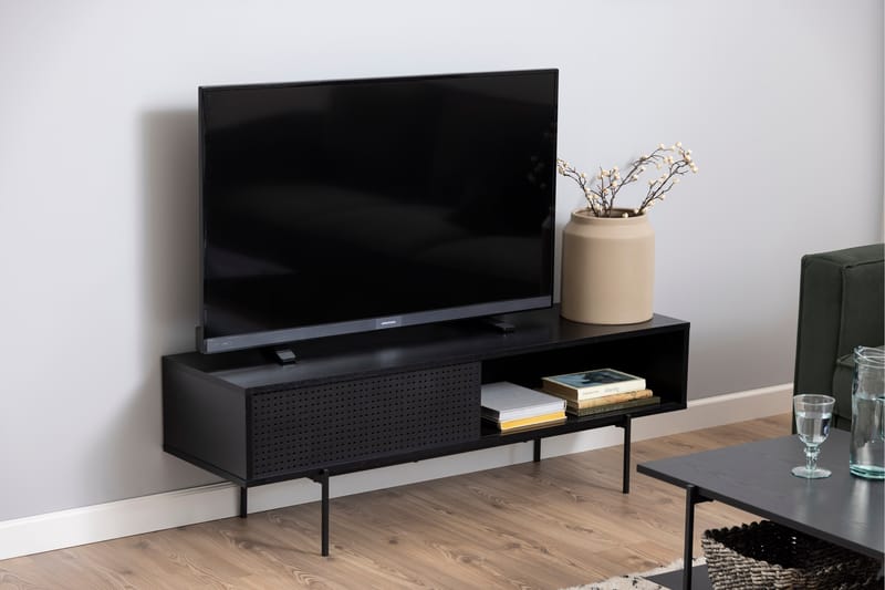 Mehoopany TV-bord 40 cm - Sort - Møbler - TV borde & mediemøbler - TV-borde