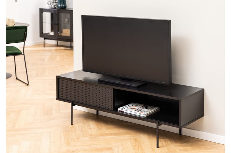 Mehoopany TV-bord 40 cm - Sort - Møbler - TV borde & mediemøbler - TV-borde