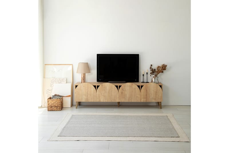 Mesta TV-Bord 180 cm - Oak - Møbler - TV borde & mediemøbler - TV-borde