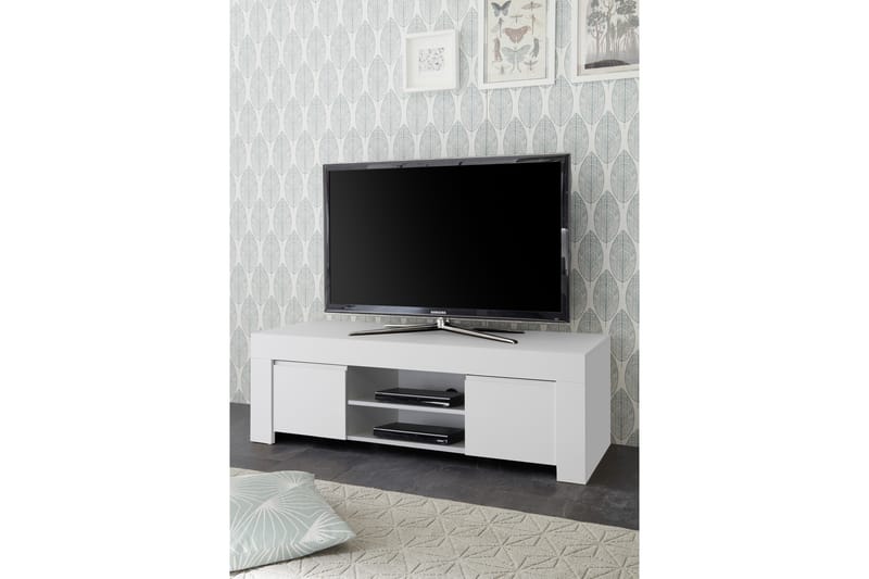 Midas TV-bord 138 cm - Hvid - Møbler - TV borde & mediemøbler - TV-borde