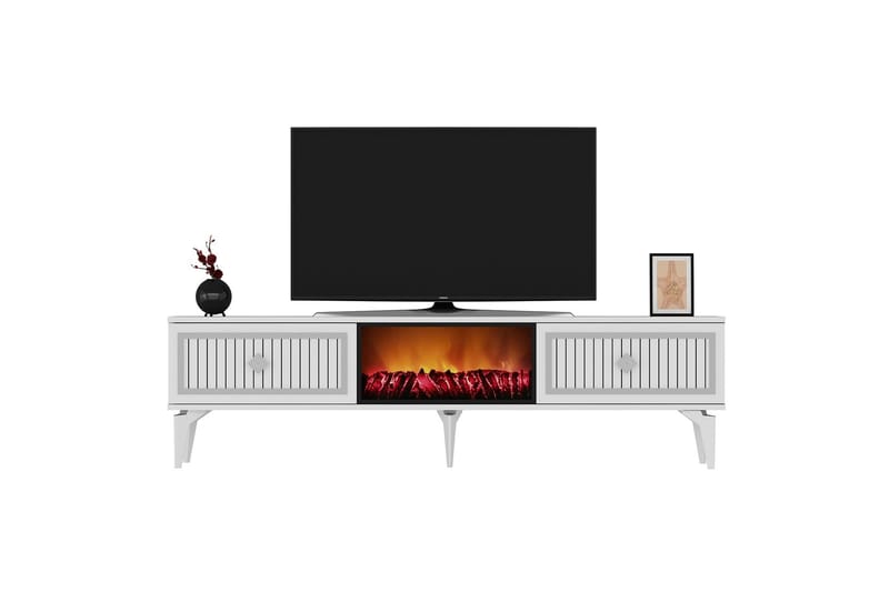 Munda TV-Bord 150 cm - Sølv - Møbler - TV borde & mediemøbler - TV-borde