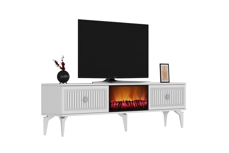 Munda TV-Bord 150 cm - Sølv - Møbler - TV borde & mediemøbler - TV-borde