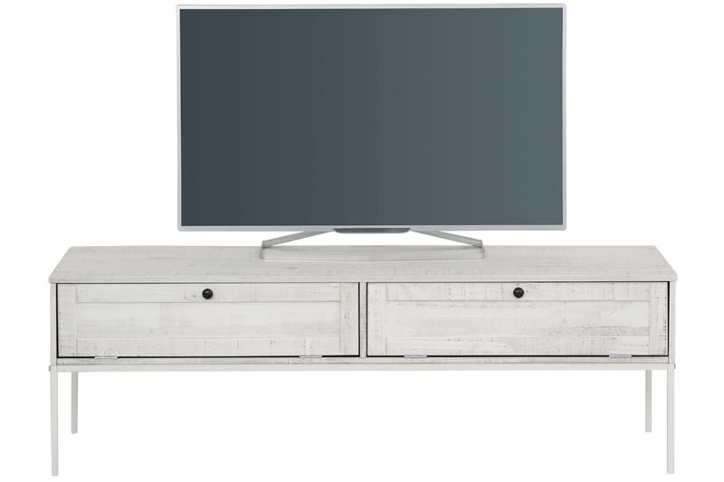 Munira tv-bord 140 cm - Beige/hvid - Møbler - TV borde & mediemøbler - TV-borde