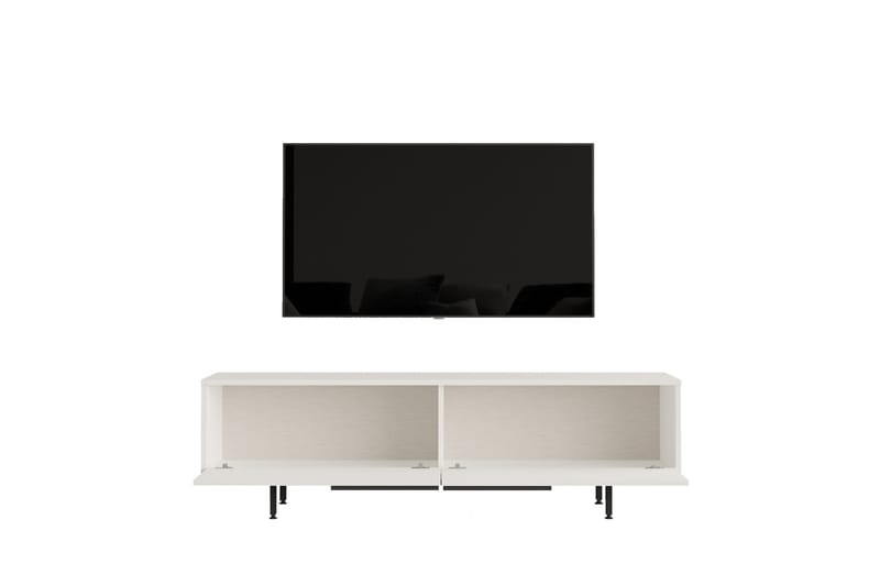 Munish TV-Bord 160 cm - Hvid - Møbler - TV borde & mediemøbler - TV-borde