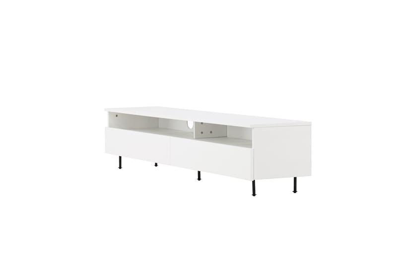 Navarra Tv-bord 180x40 cm - Hvid - Møbler - TV borde & mediemøbler - TV-borde