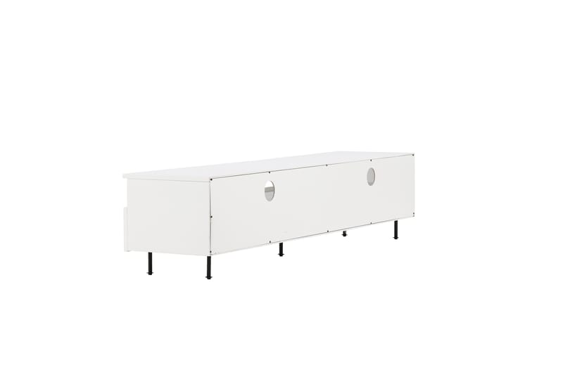 Navarra Tv-bord 180x40 cm - Hvid - Møbler - TV borde & mediemøbler - TV-borde