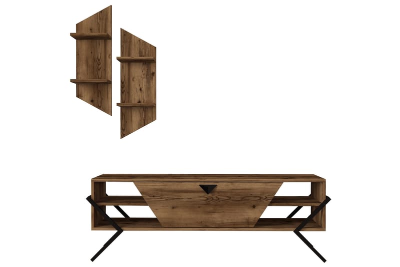 Noorwolde TV-Bord 140 cm - Teak - Møbler - TV borde & mediemøbler - TV-borde