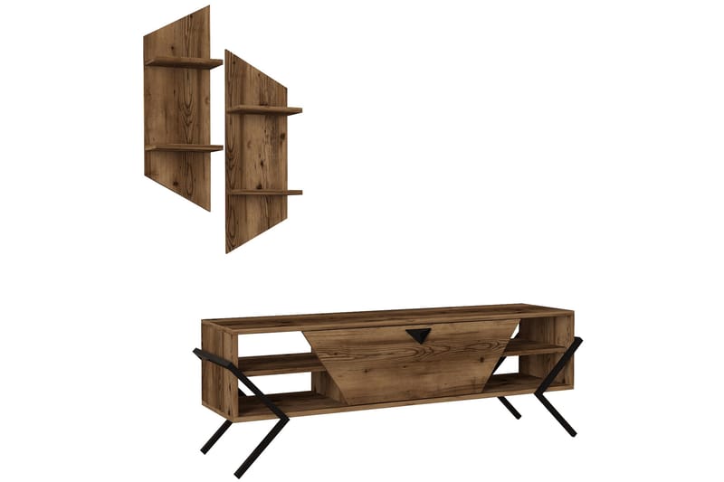 Noorwolde TV-Bord 140 cm - Teak - Møbler - TV borde & mediemøbler - TV-borde