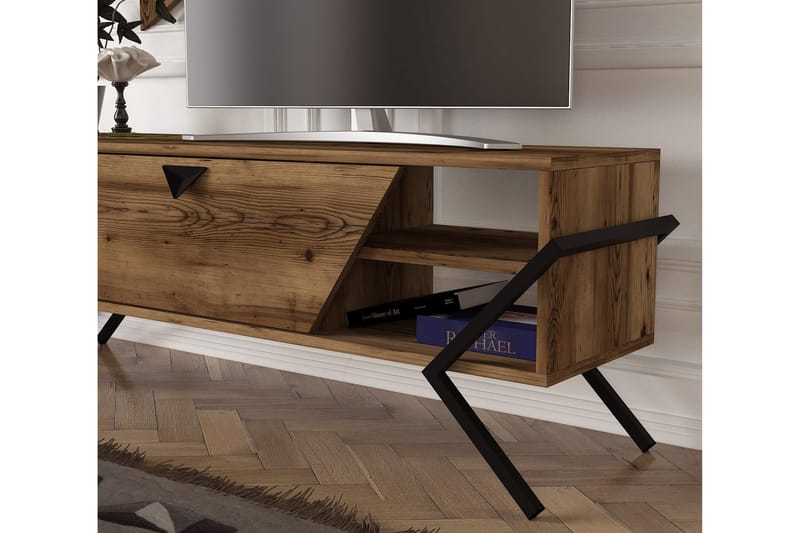 Noorwolde TV-Bord 140 cm - Teak - Møbler - TV borde & mediemøbler - TV-borde