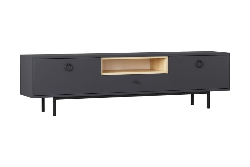 Papias TV-Bord 180 cm - Antracit - Møbler - TV borde & mediemøbler - TV-borde