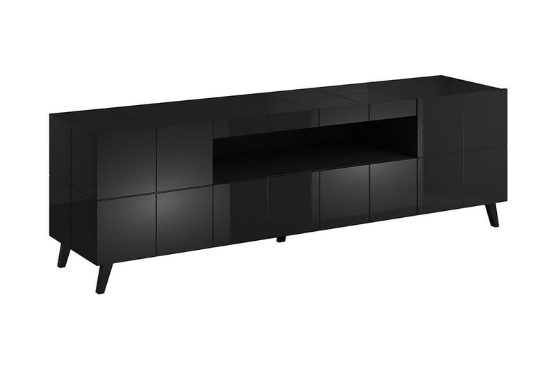 Reja TV-Bord 184 cm - Sort - Møbler - TV borde & mediemøbler - TV-borde