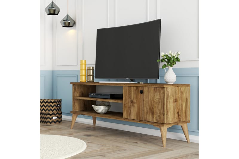 Reyne TV-bord 120 cm - Valnød - Møbler - TV borde & mediemøbler - TV-borde