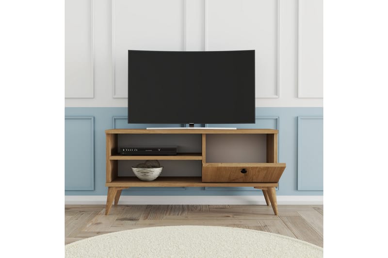 Reyne TV-Bord 90 cm - Natur - Møbler - TV borde & mediemøbler - TV-borde