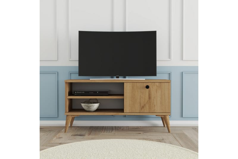 Reyne TV-Bord 90 cm - Natur - Møbler - TV borde & mediemøbler - TV-borde