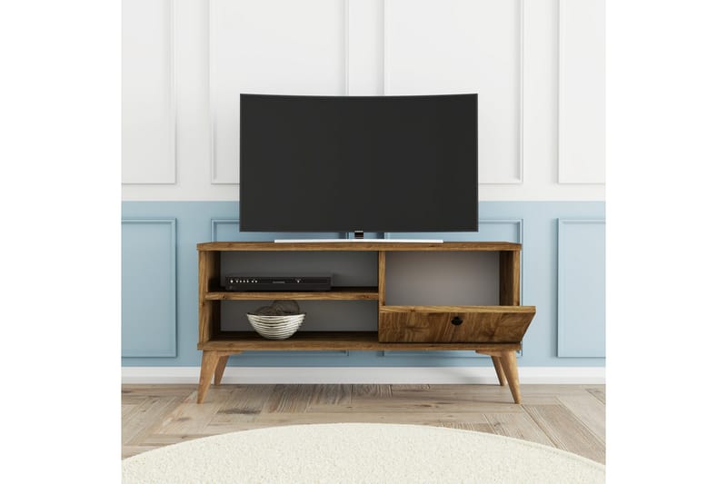 Reyne TV-bord 90 cm - Valnød - Møbler - TV borde & mediemøbler - TV-borde