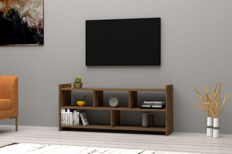 Rinorea TV-Bord 120x55 cm - Brun - Møbler - TV borde & mediemøbler - TV-borde