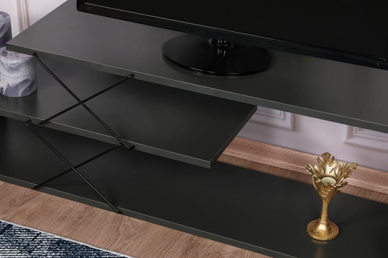 Riyana TV-bord 120 cm - Antracit - TV-borde