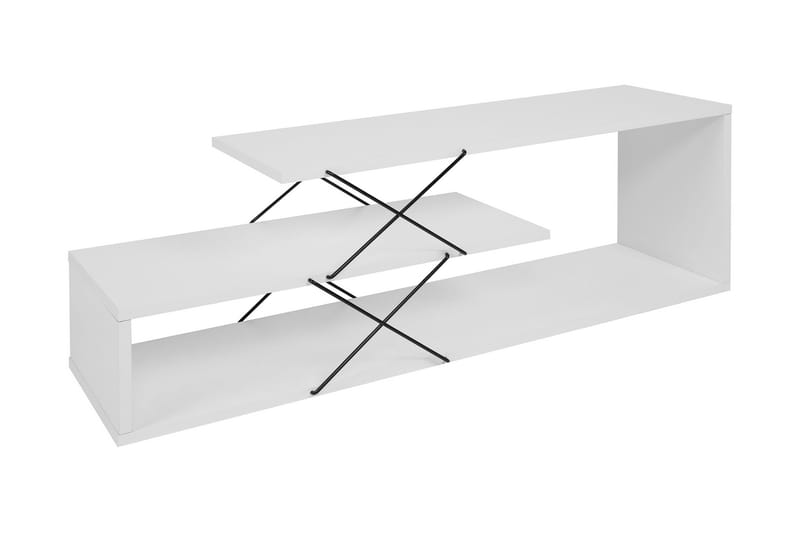 Riyana TV-bord 120 cm - Hvid - Møbler - TV borde & mediemøbler - TV-borde