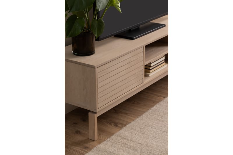 Sakie TV-bord 40 cm - Hvid - Møbler - TV borde & mediemøbler - TV-borde