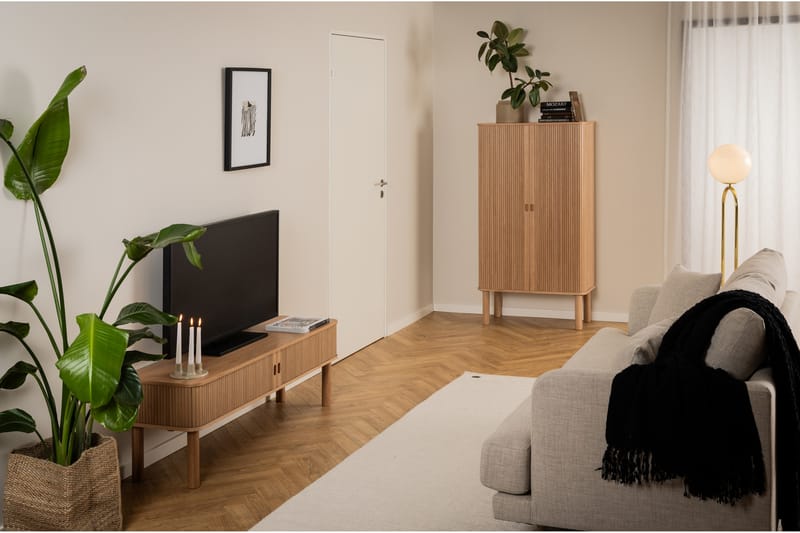 Samay TV-bord 40 cm - Natur - Møbler - TV borde & mediemøbler - TV-borde