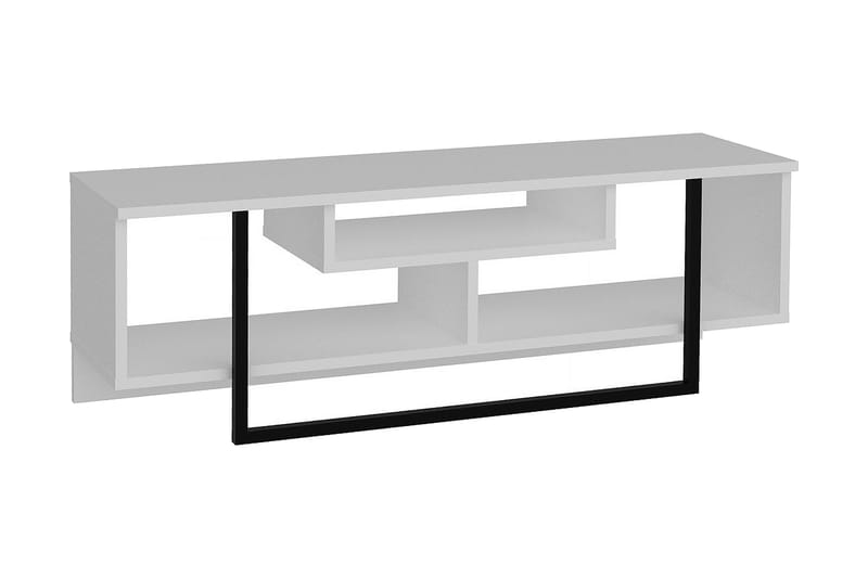 Sholly TV-Bord 119 cm - Hvid|Sort - Møbler - TV borde & mediemøbler - TV-borde