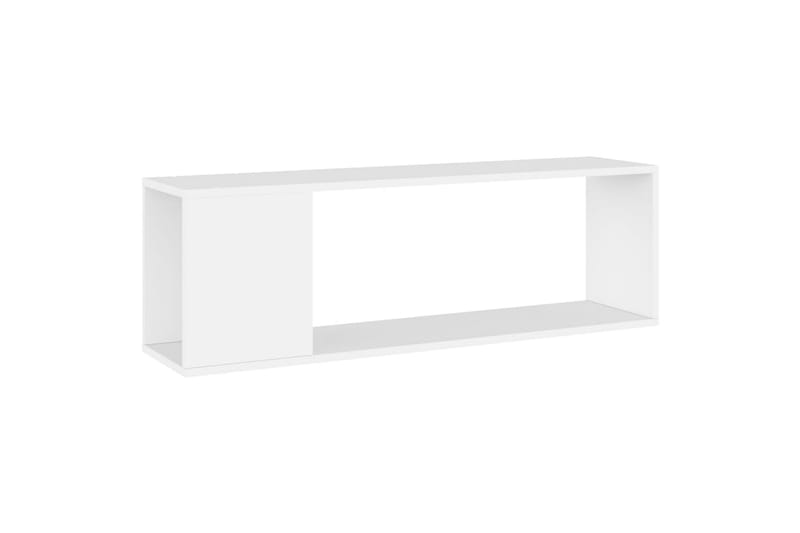 tv-skab 100x24x32 cm spånplade hvid - Hvid - TV-borde