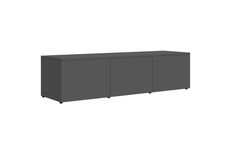 Tv-Skab 120X34X30 cm Spånplade Grå Höjglans - Møbler - TV borde & mediemøbler - TV-borde