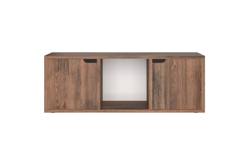 tv-skab 88,5x27,5x30,5 cm spånplade røget eg - Brun - Møbler - TV borde & mediemøbler - TV-borde