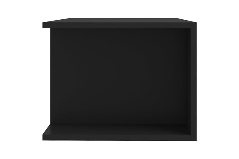 tv-skab med LED-lamper 90x39x30 cm sort - Sort - Møbler - TV borde & mediemøbler - TV-borde