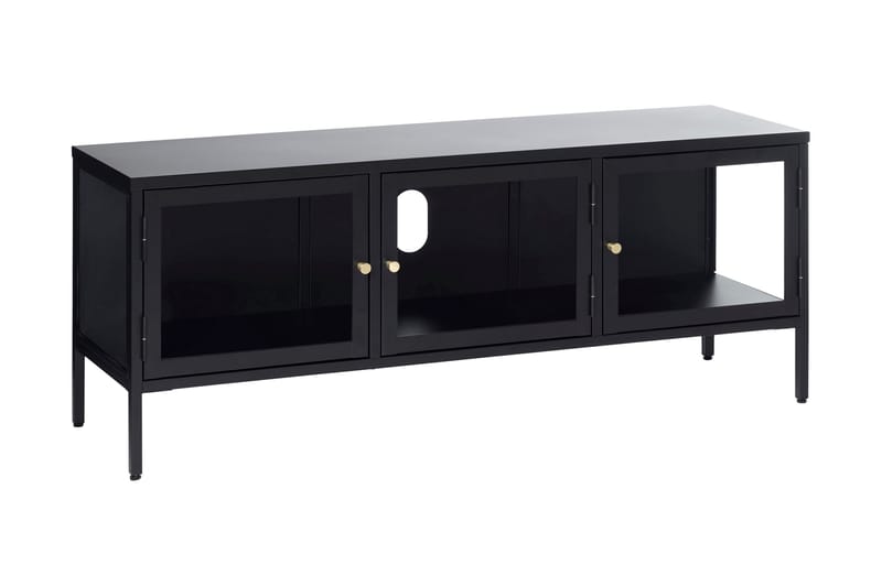 Umbri TV-Bord 132 cm - Sort - Møbler - TV borde & mediemøbler - TV-borde