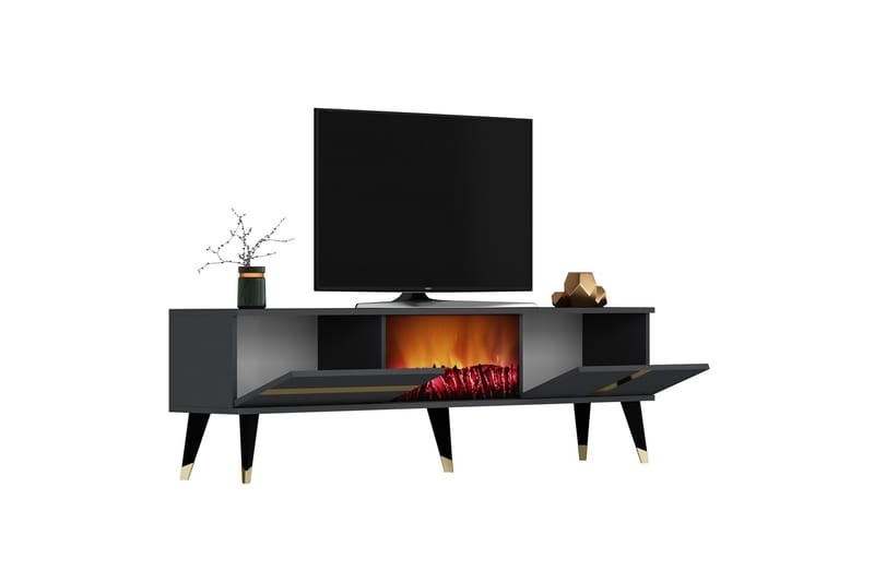 Vania TV-Bord 150 cm - Guld - Møbler - TV borde & mediemøbler - TV-borde