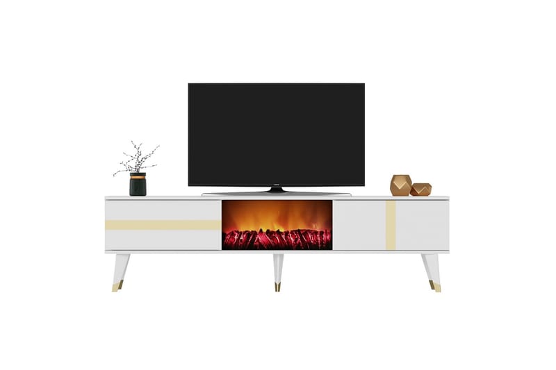 Vania TV-Bord 150 cm - Guld - Møbler - TV borde & mediemøbler - TV-borde