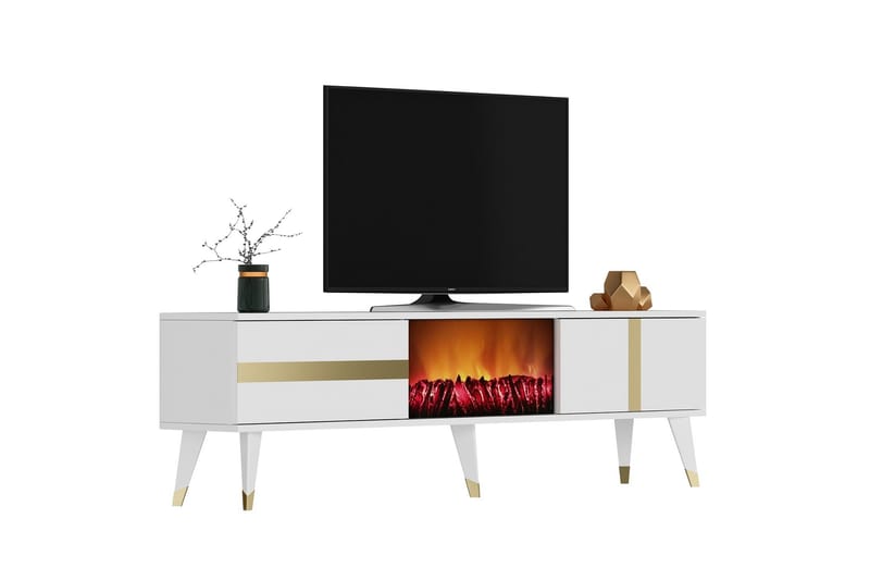 Vania TV-Bord 150 cm - Guld - Møbler - TV borde & mediemøbler - TV-borde