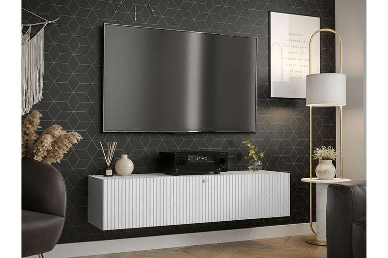 Dunvegan TV-skab 150 cm - Hvid - Møbler - TV borde & mediemøbler - TV-skab