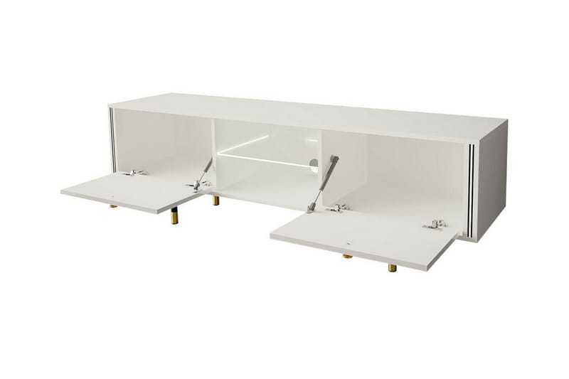 Glenndale TV-skab 160 cm - Sort - Møbler - TV borde & mediemøbler - TV-skab