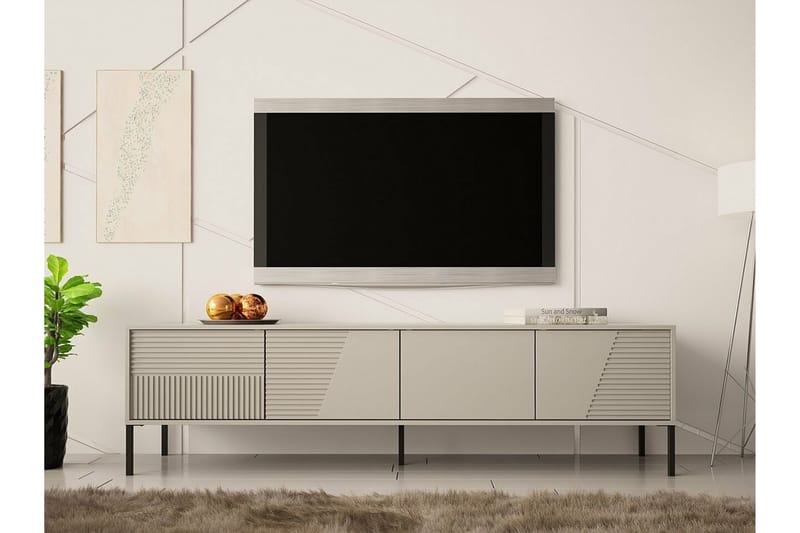 Glenndale TV-skab 190 cm - Cashmere - Møbler - TV borde & mediemøbler - TV-skab