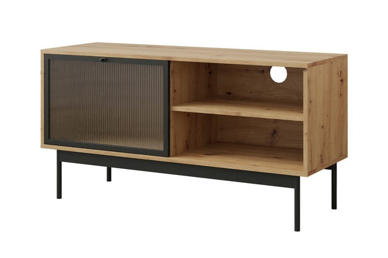 Kintore TV-skab 117 cm - Sort - Møbler - TV borde & mediemøbler - TV-skab