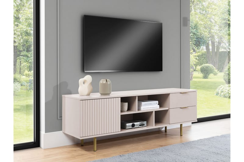 Staffin Tv-skab 150 cm - Cashmere - Møbler - TV borde & mediemøbler - TV-skab