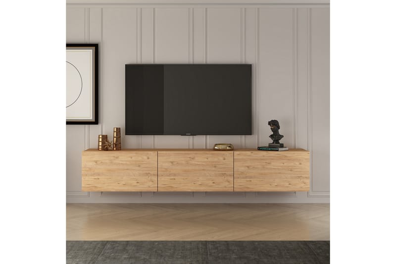 West Tv-bænk 150 cm - Brun - Møbler - TV borde & mediemøbler - TV-borde