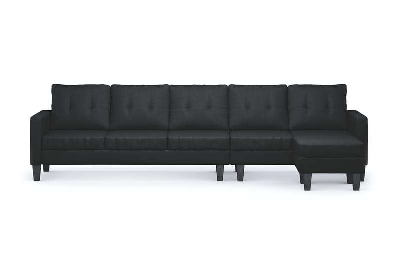 Vislanda 5-personers Sofa - Sort - Møbler - Sofaer