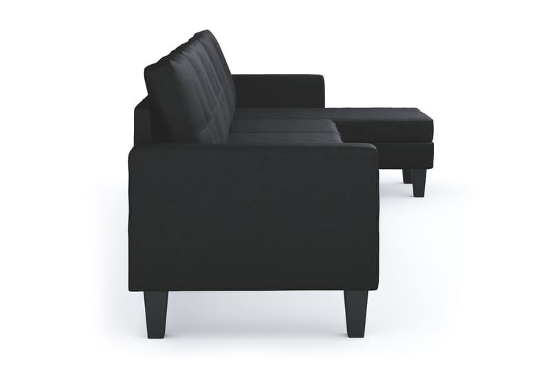 Vislanda 5-personers Sofa - Sort - Møbler - Sofaer