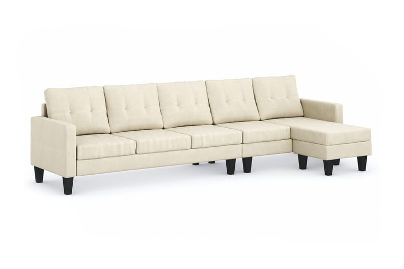 Vislanda 5-personers Sofa - Beige - Møbler - Sofaer