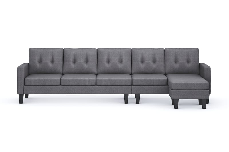 Vislanda 5-personers Sofa - Grå - Møbler - Sofaer