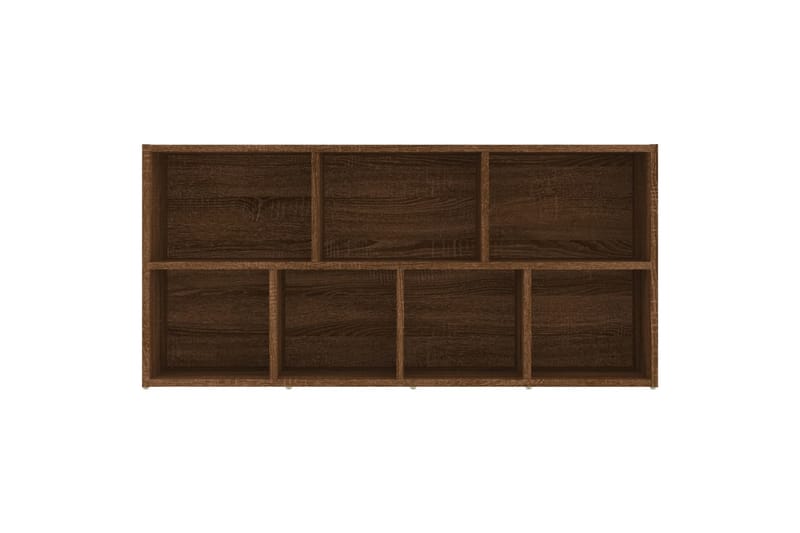 beBasic bogreol 50x25x106 cm brun egetræsfarve - Brun - Opbevaring - Hylder & Reoler - Bogreol