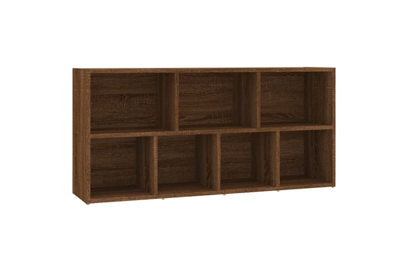 beBasic bogreol 50x25x106 cm brun egetræsfarve - Brun - Opbevaring - Hylder & Reoler - Bogreol